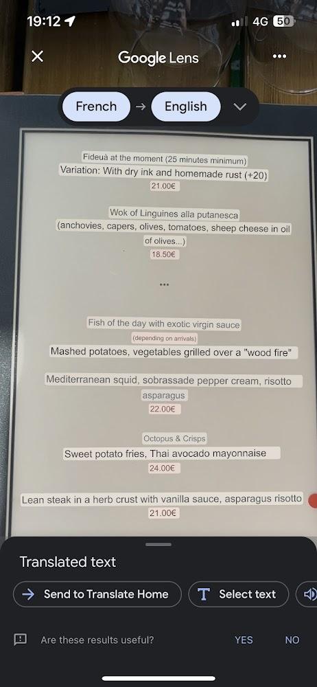 Le Moorea - Menu Image 4